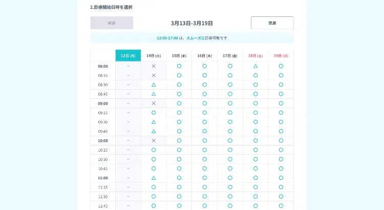 DMMオンラインクリニックの予約方法 